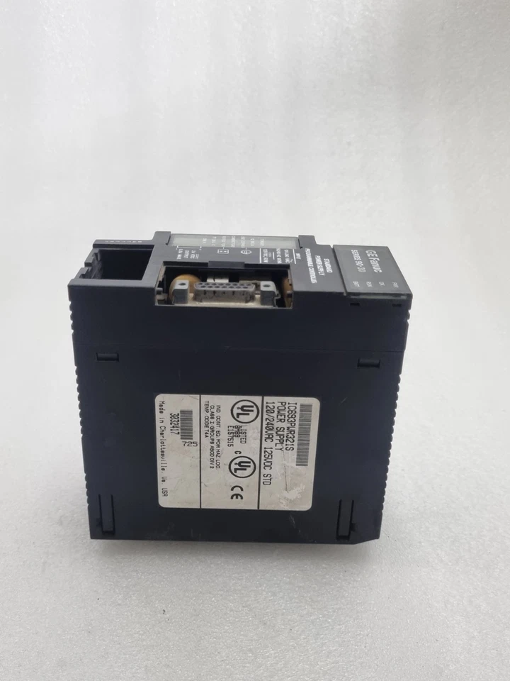 GE Fanuc IC693PWR321S Series 90-30 Standard Power Supply Programmable Controller